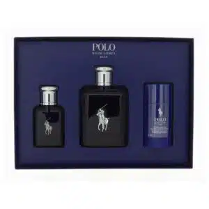Ralph Lauren Mens Polo Blue Gift Set Fragrances