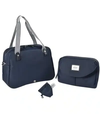 Distributor of baba geneva ii changing bag navy bba bag nvy x