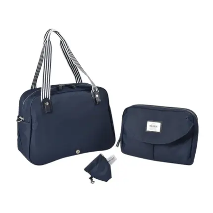 Distributor of baba geneva ii changing bag navy bba bag nvy x