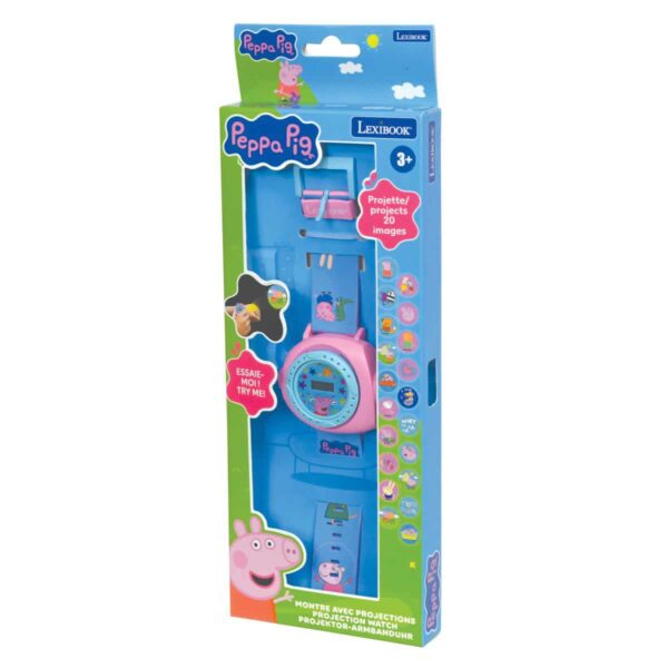 Lexibook Peppa Pig Children's Projection Watch with 20 Images - Express1worlduk Dmwpp Jpg
