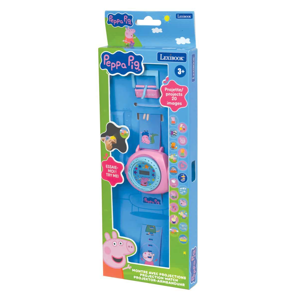 Lexibook Peppa Pig Children's Projection Watch with 20 Images - Express1worlduk Dmwpp Jpg