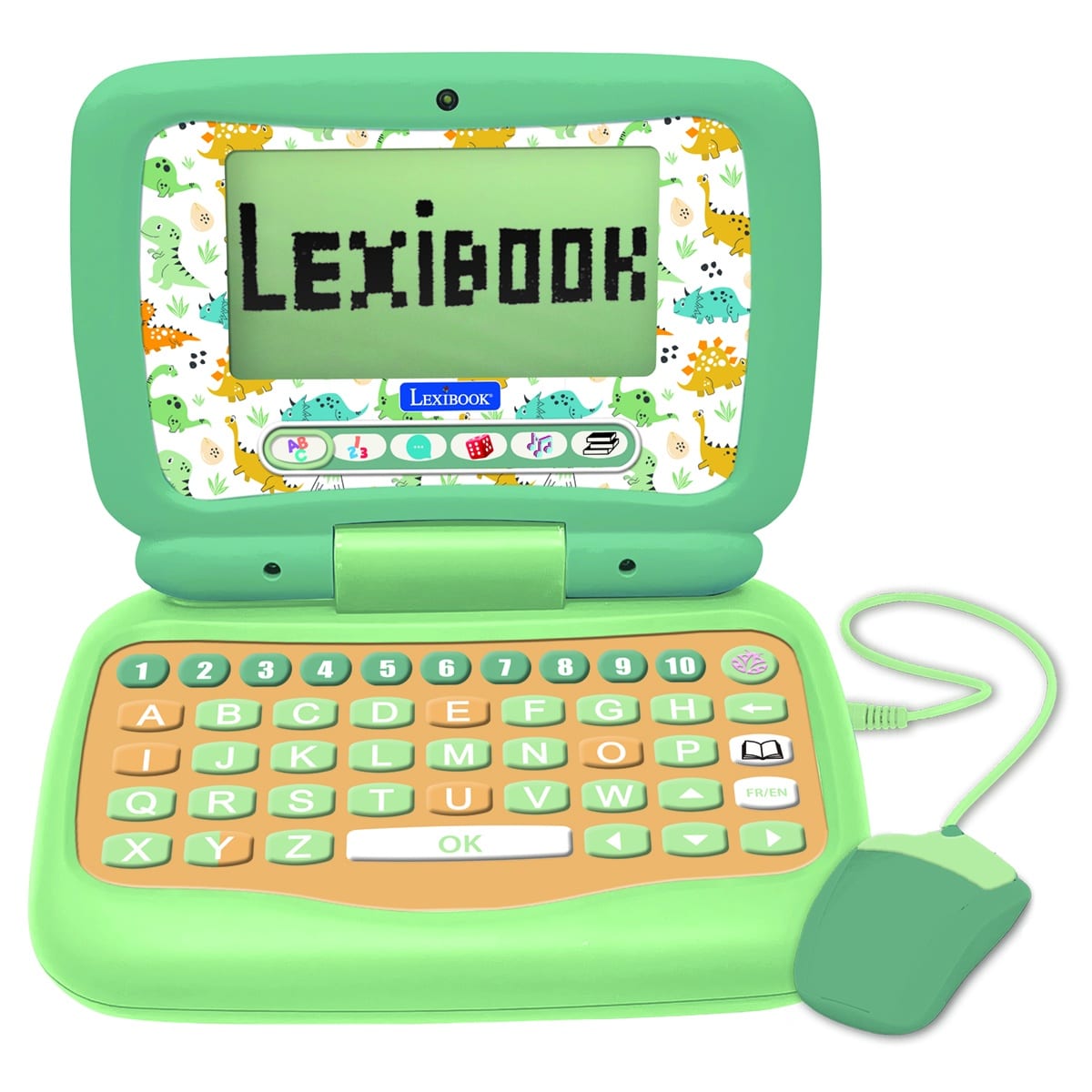 Lexibook My First Dinausaur Educational Laptop - Engishfrench - Express1worlduk Jcdinoi Jpg