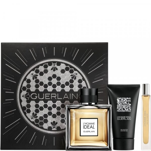 Guerlain L'Homme Ideal Gift Set 100ml EDT + 75ml Shower Gel + 10ml EDT
