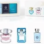 Versace Mini Set Gift Set 5ml Dylan Purple EDP + 5ml Bright Crystal EDT + 5ml Eau Fraiche EDT + 5ml Pour Homme EDT + 5ml Eros EDT