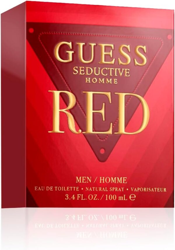 Guess Seductive Red Homme Eau de Toilette 100ml Spray - Image 5