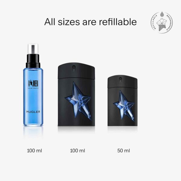 Thierry Mugler A*Men Rubber Flask Eau de Toilette 50ml Spray - Refillable - Image 5