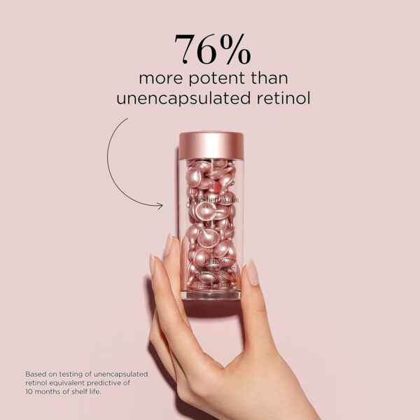 Elizabeth Arden Ceramide Gift Set 60 Capsules Retinol Ceramide Serum + 10ml Ceramide Micro Capsules Essence + 5ml Retinol Ceramide Eye Cream - Image 3