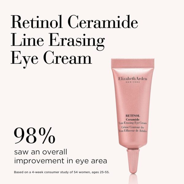 Elizabeth Arden Ceramide Gift Set 60 Capsules Retinol Ceramide Serum + 10ml Ceramide Micro Capsules Essence + 5ml Retinol Ceramide Eye Cream - Image 4