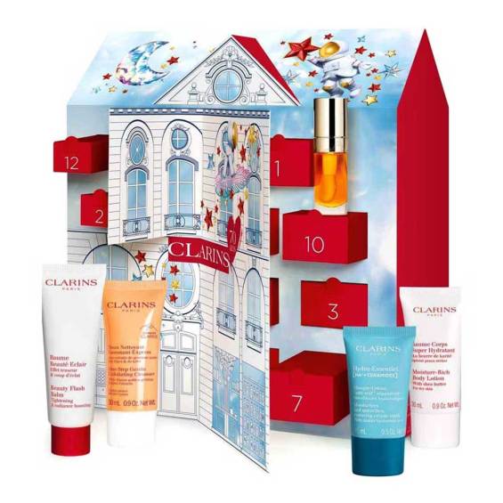 Clarins-womens-12-day-advent-calendar - Express1worlduk