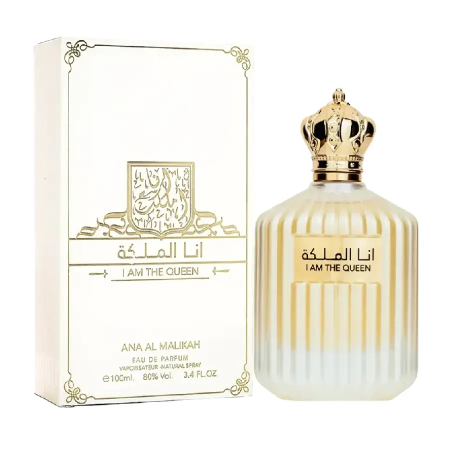 Ard-Al-Zaafaran-Ana-Al-Malik-I-Am-The-Queen-Eau-De-Parfum-100ml Ard Al Zaafaran I Am The Queen Ana Al Malikah Eau de Parfum 100ml Spray - Image 1