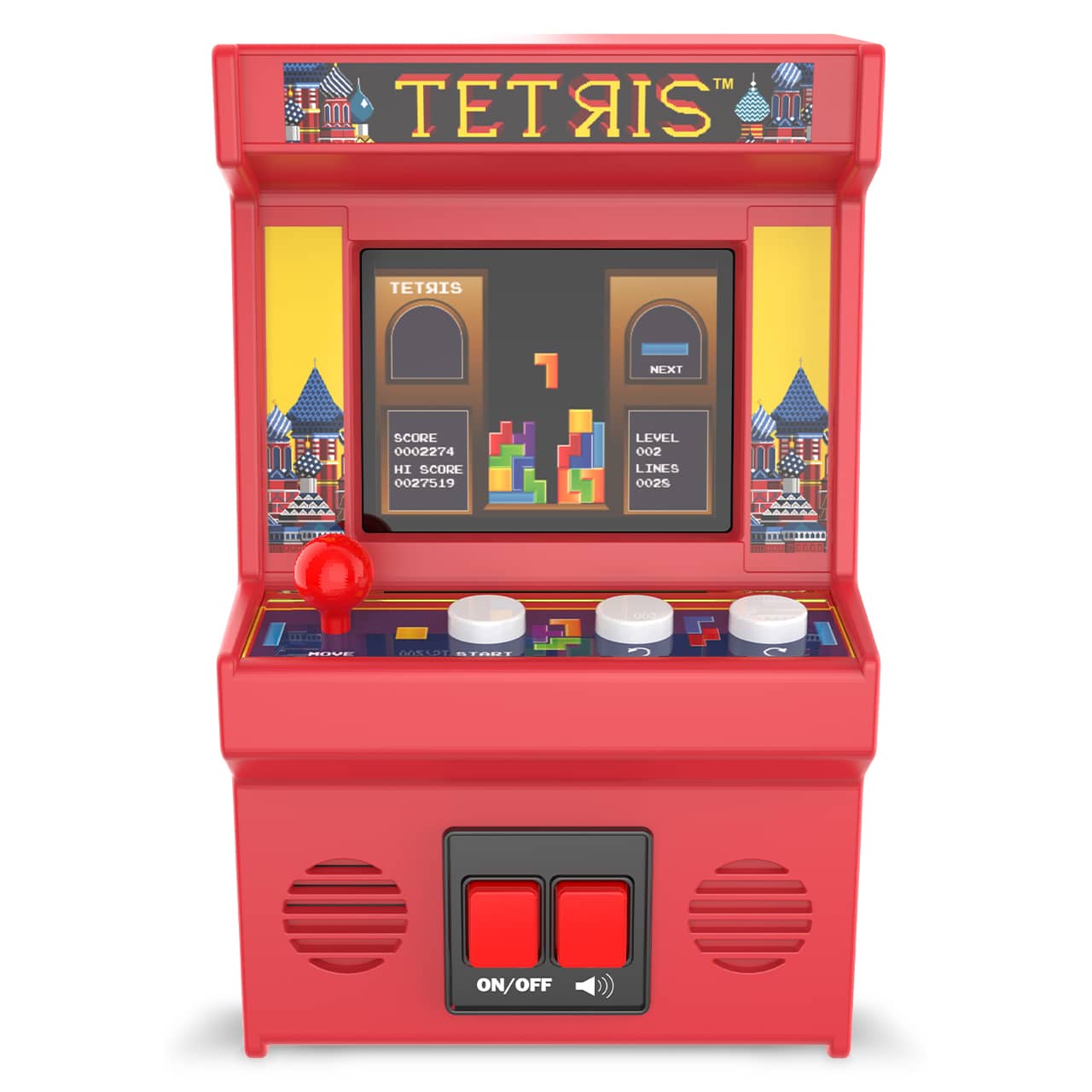 Basic Fun Arcade Classics Tetris Mini Handheld Game with TFT Screen Bf jpg